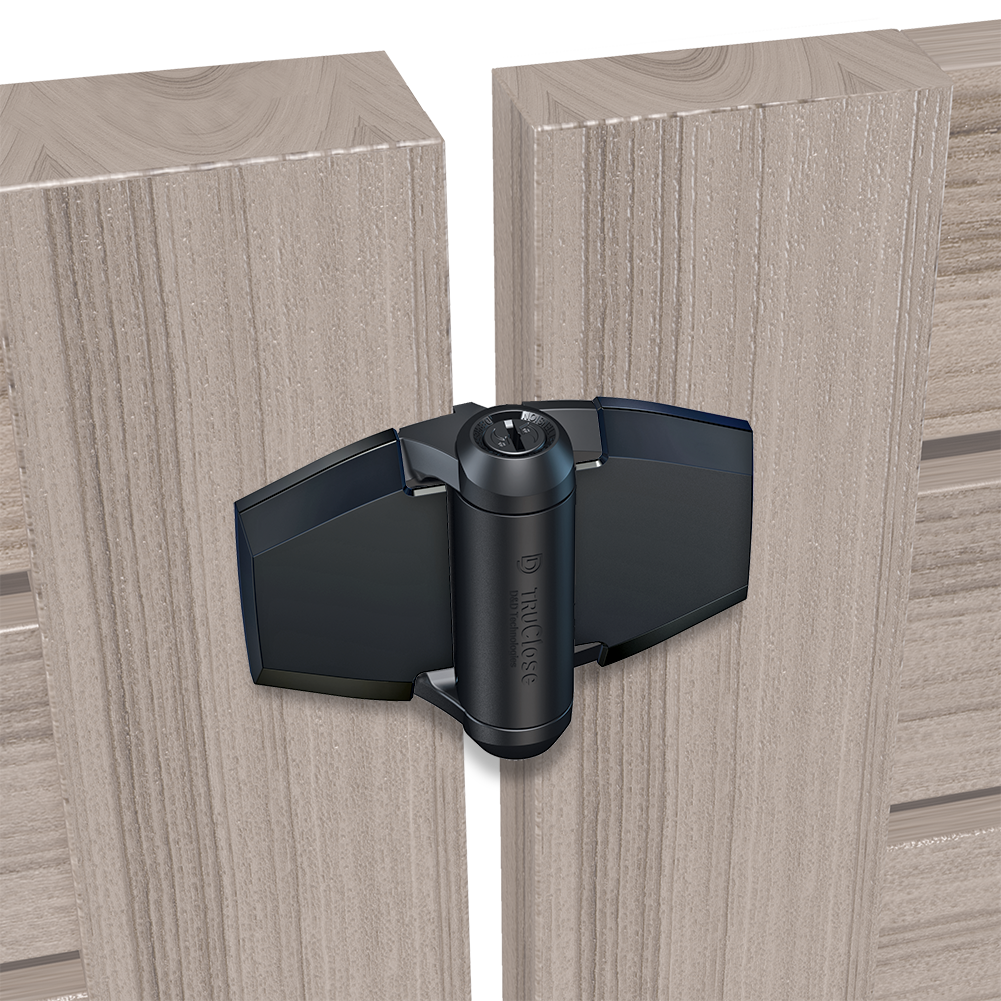 D&D Technologies vyriai su pritraukimu 2vnt (medis-medis) be kojelių tvoros varteliams iki 30kg.