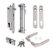 Locinox imontuojamos spynos fiftylock rinkinys 50mm ir didesniems profiliams.