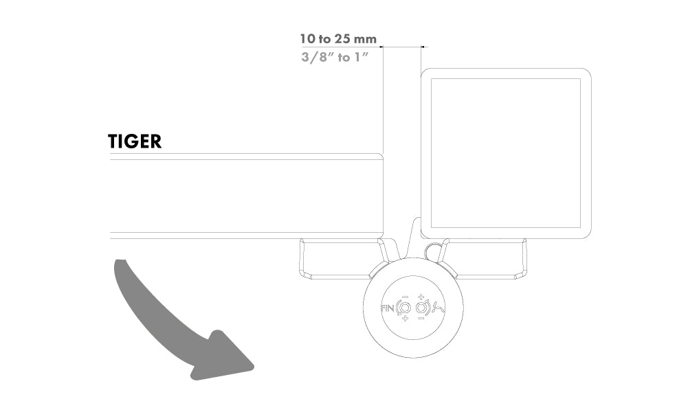 Locinox hidraulinis vyris pritraukejas vartams iki 75kg tiger.
