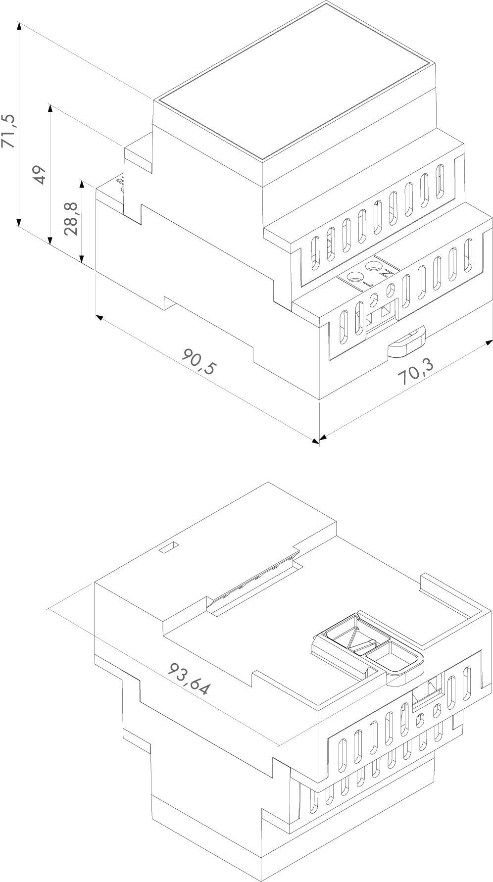 Locinox maitinimo blokas 24v.