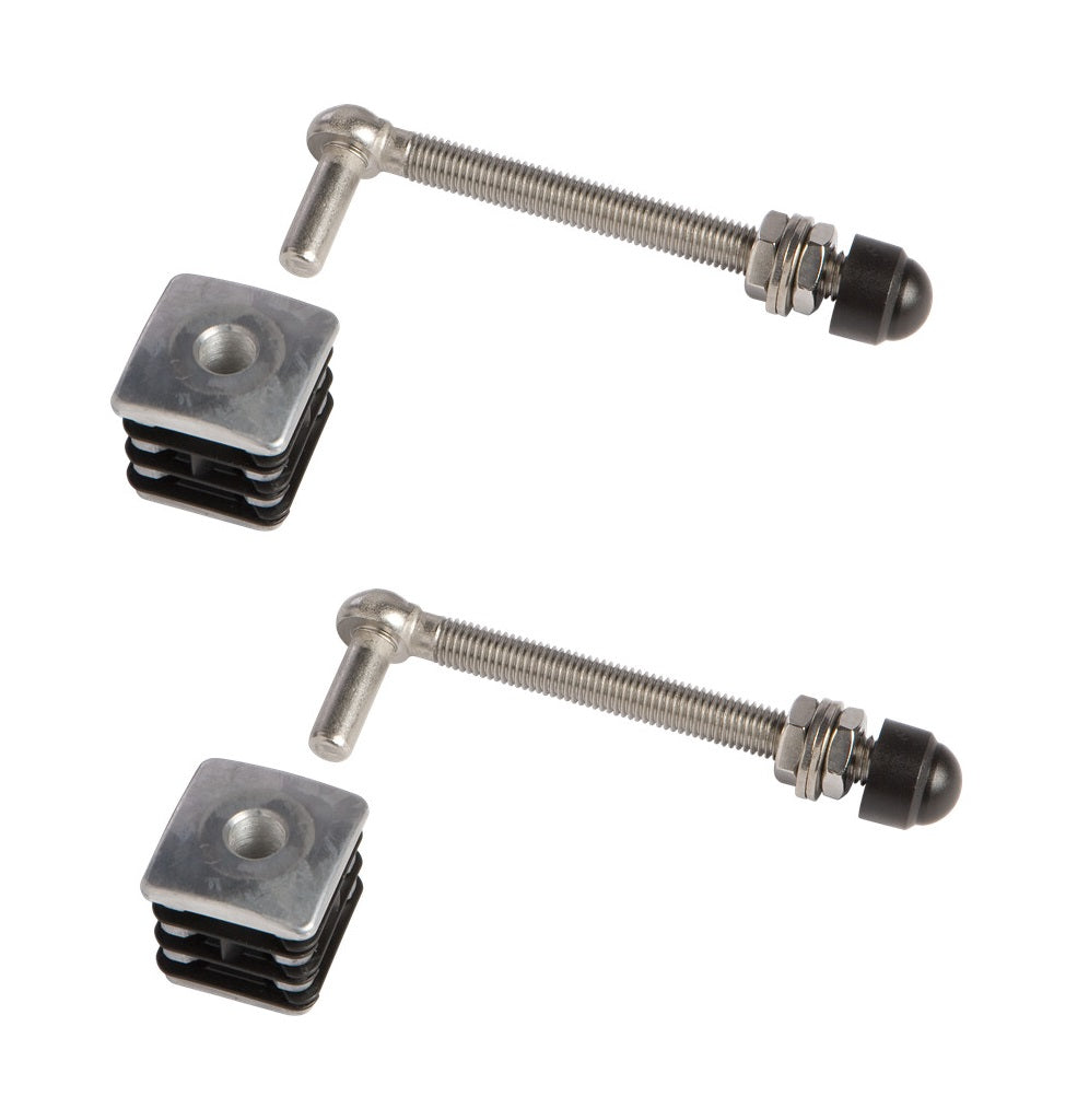 Nerudijancio  plieno vyriu komplektas su aliuminio kamsciu Locinox