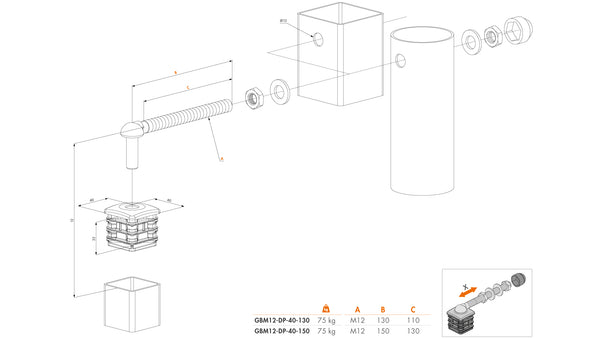 Locinox nerudijancio plieno vyris su aliumininiu kaisciu.