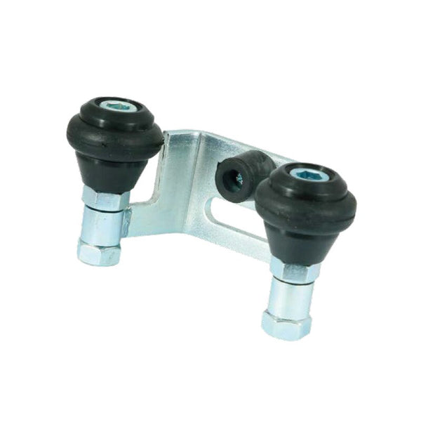 Virsutine gaudykle su gumuotais ratukais.