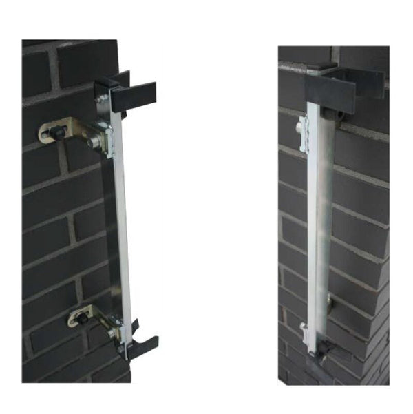 Virsutine gaudykle su profiliu ir reguliuojamomis tvirtinimo ausimis.