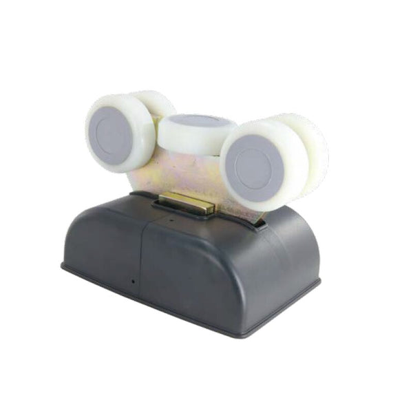 Vezimelis pasiverciantis su 5 plastikiniais ratukais.