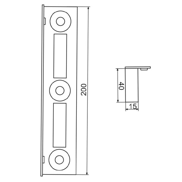 Atrama spynai bico prisukama l-200.