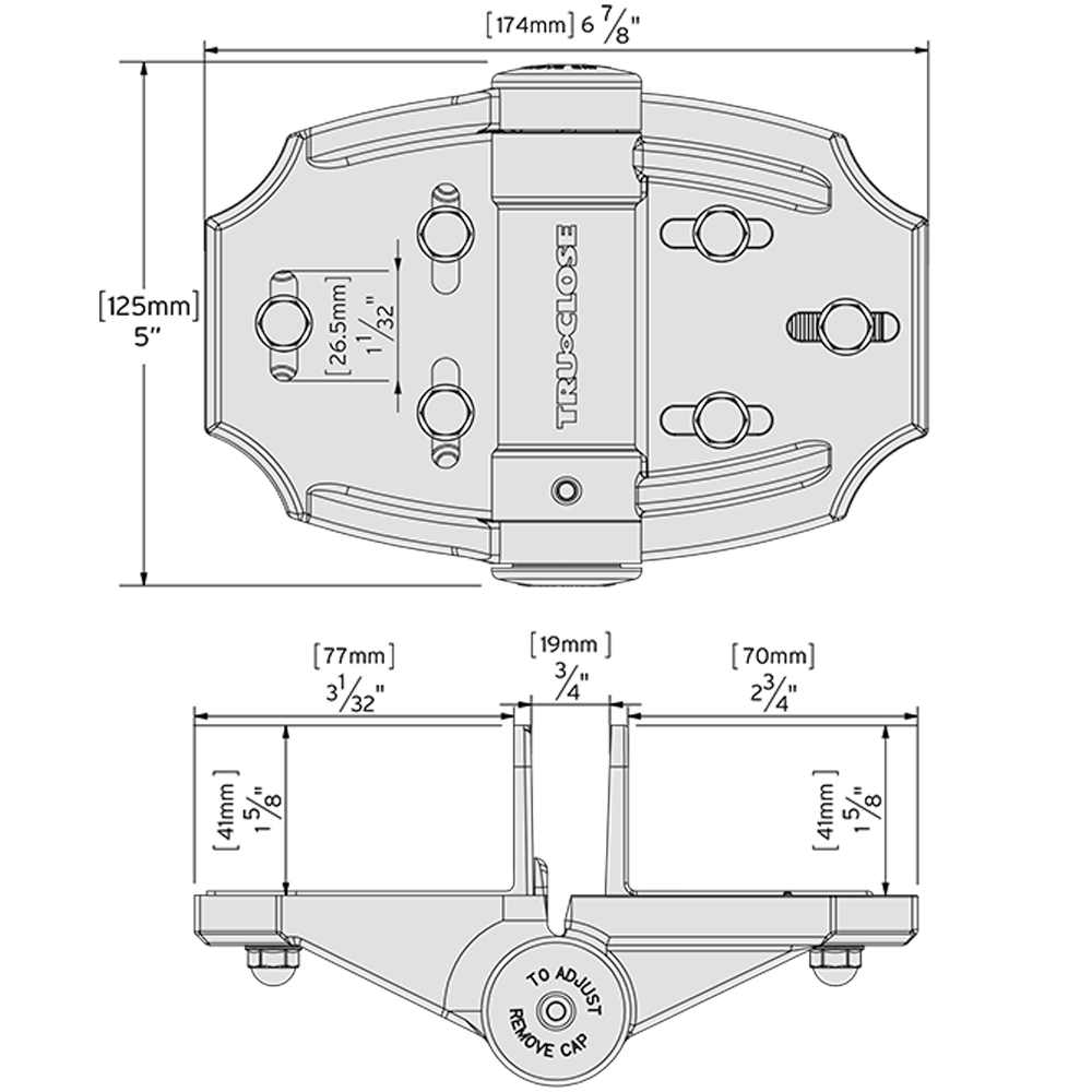 D&D Technologies reguliuojami vyriai su pritraukimu 2vnt (medis-medis) tarpui iki 35mm.