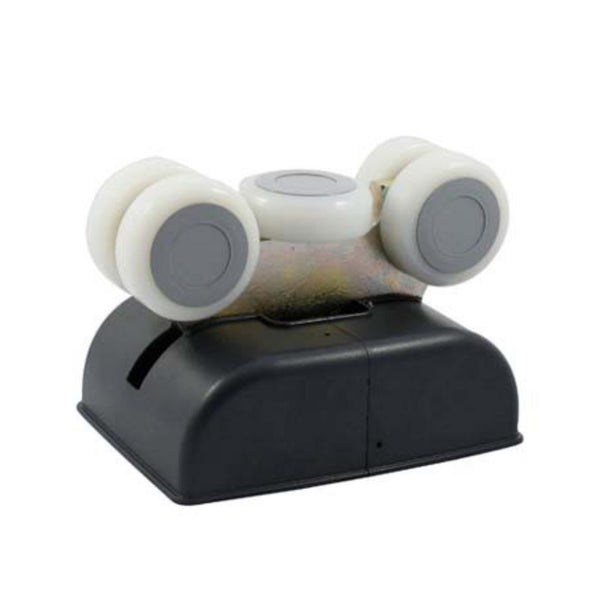 Vezimelis reguliuojamas su 5 plastikiniais ratukais.